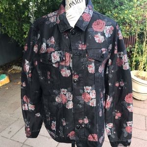 Floral Denim Jacket
